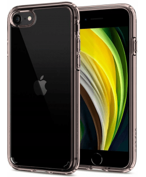 Spigen Ultra Hybrid ovitek za iPhone 7 / 8 / SE 2020 prozorno roza - slika 3