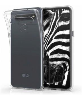 Ultra tanek silikonski ovitek za LG K41s - prozoren - slika 2