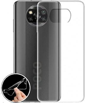 Ultra tanek silikonski ovitek za Xiaomi Poco X3 - prozoren - slika 2