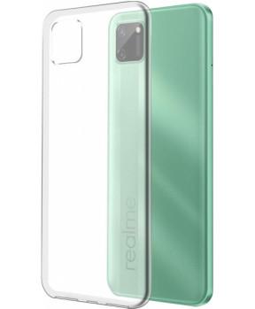 Ultra tanek silikonski ovitek za Realme C11 - prozoren - slika 2