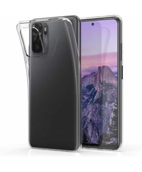 Ultra tanek silikonski ovitek za Xiaomi Redmi Note 10 5G - prozoren - slika 2