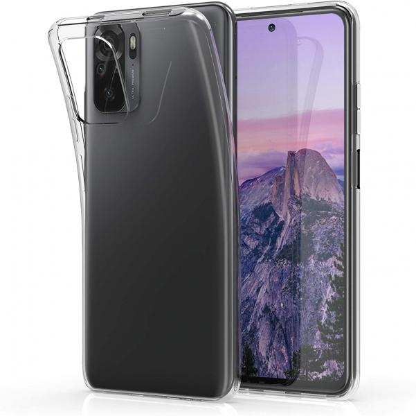 Ultra tanek silikonski ovitek za Xiaomi Redmi Note 10 5G - prozoren