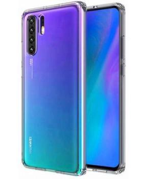 Ultra tanek silikonski ovitek za Huawei P30 - prozoren - slika 3