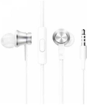 Xiaomi slušalke Mi In ZBW4355TY s 3,5 vtičem in mikrofonom - srebrne - slika 2