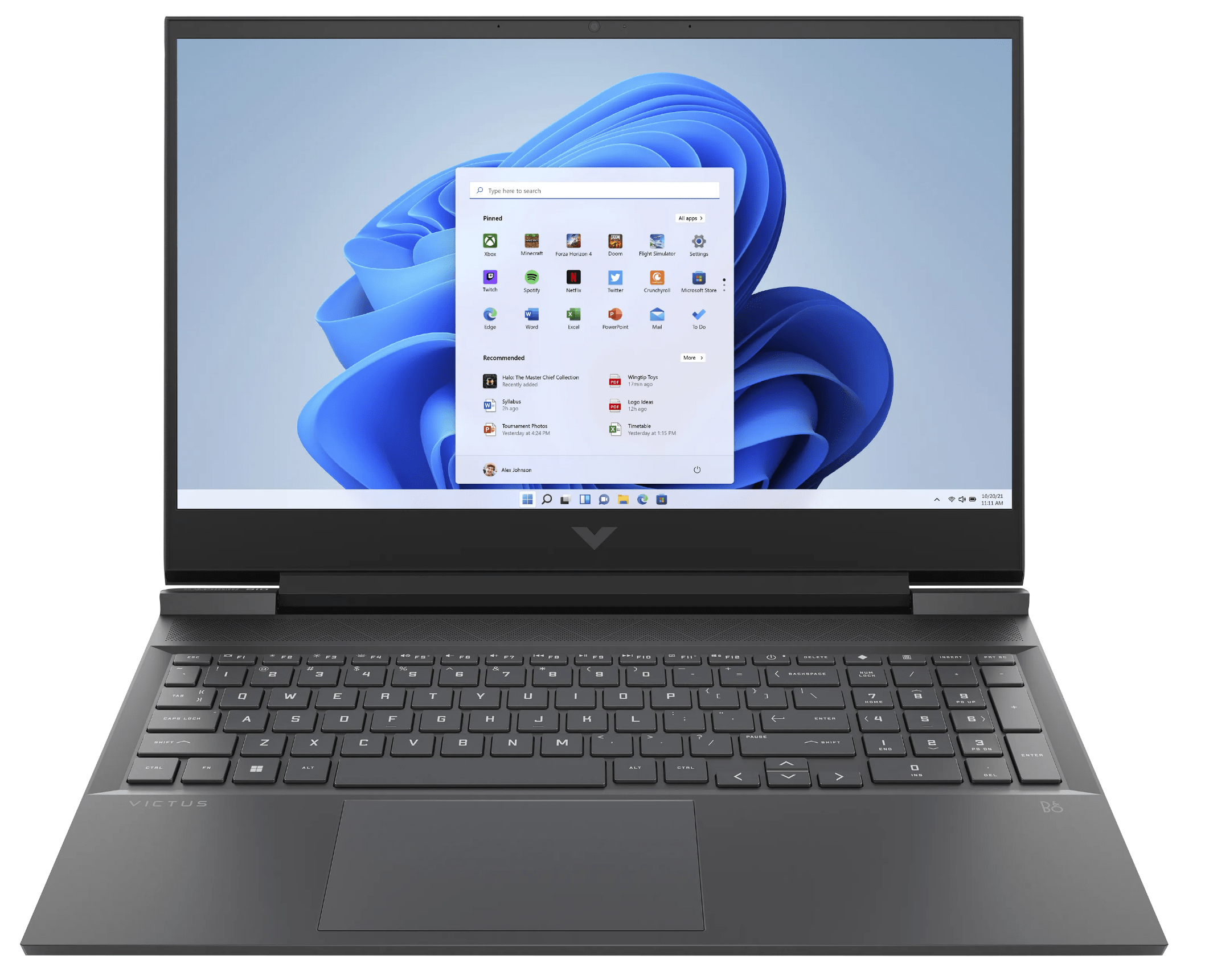 Prenosnik HP Victus 16-d1007nt | RTX 3060 (6 GB) / i5 / RAM 16 GB / SSD Disk / 16,1″ FHD - HP Renew, Outlet - Odprta embalaža