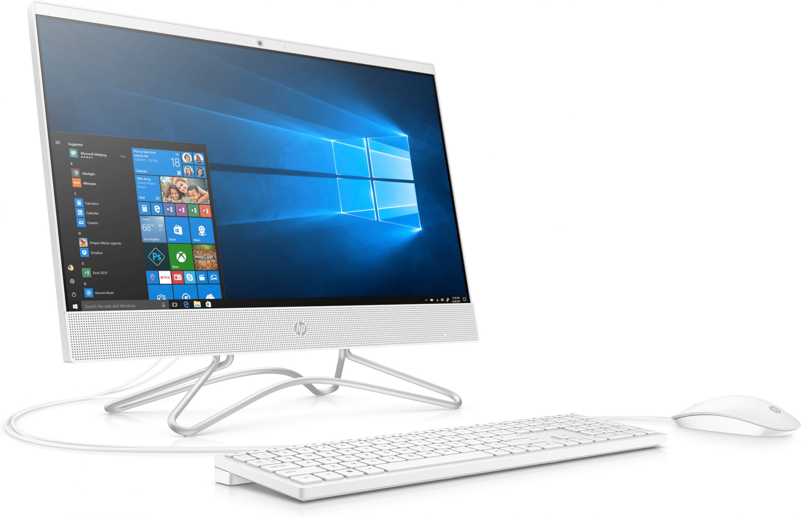 Računalnik HP 22-c0036nf AiO / Intel® Celeron® / RAM 4 GB - HP Renew, Outlet - Odprta embalaža - slika 2