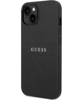 GUESS GUHCP14MPSASBBK usnjen ovitek za iPhone 14 Plus 6.7 - črn - slika 2