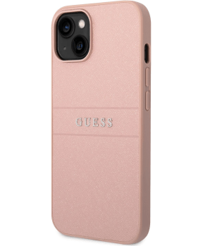 GUESS GUHCP14MPSASBPI usnjen ovitek za iPhone 14 Plus 6.7 - roza - slika 2