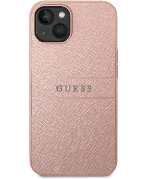 GUESS GUHCP14MPSASBPI usnjen ovitek za iPhone 14 Plus 6.7 - roza - slika 3