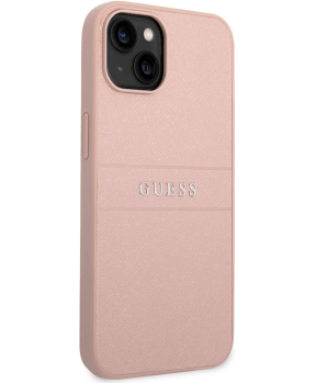 GUESS GUHCP14MPSASBPI usnjen ovitek za iPhone 14 Plus 6.7 - roza - slika 4