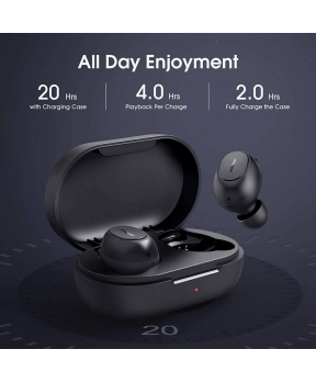 Mpow bluetooth slušalke Mdots BH510A TWS IPX6 stereo črne - slika 3