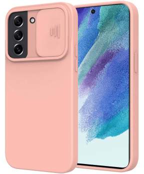 Onasi Lens Cover silikonski ovitek zaščita za Samsung Galaxy A22 A226 5G - roza - slika 2