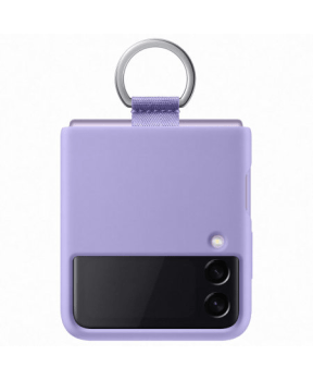 SAMSUNG original silikonski Ring Case ovitek EF-PF711TVE za SAMSUNG Galaxy Z Flip 3 F711 - vijola - slika 3