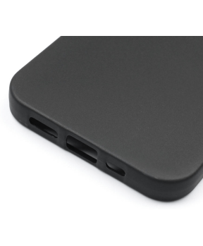 Silikonski ovitek za iPhone 14 Pro Max - mat črn - slika 5