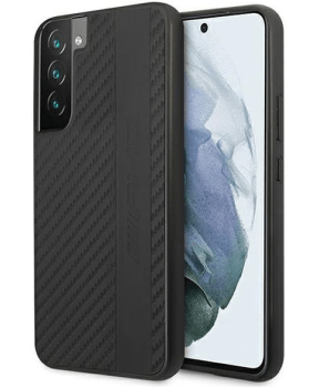 AMG AMHCS22MBLSCA ovitek za Samsung Galaxy S22 Plus 5G - črn Carbon - slika 2