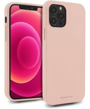 Goospery Soft Feeling silikonski ovitek za iPhone 14 Pro Max - bež - slika 2