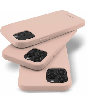 Goospery Soft Feeling silikonski ovitek za iPhone 14 Pro Max - bež - slika 3