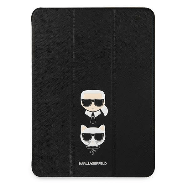 KARL LAGERFELD ovitek iPad Pro 2020 / 2021 - Heads - 12,9 inch knjiga črna -KLFC12OKCK