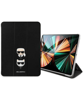KARL LAGERFELD ovitek iPad Pro 2020 / 2021 - Heads - 12,9 inch knjiga črna -KLFC12OKCK - slika 3