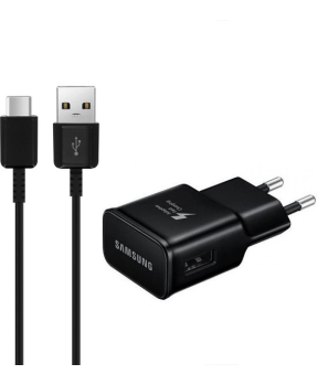SAMSUNG HIŠNI POLNILEC EP-TA20 z kablom USB-Type C (DG950) - črn (Bulk) - slika 3