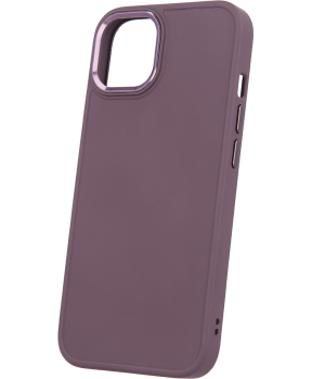 Satin silikonski ovitek za iPhone 14 Plus 6.7 - vijola - slika 2