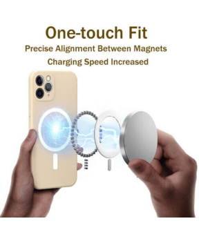 Onasi silikonski ovitek MagSafe za iPhone 14 Pro - mat roza - slika 4