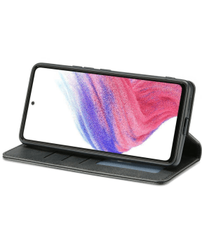 Onasi Wallet denarnica usnjena preklopna torbica Samsung Galaxy A33 5G A336 - črna - slika 3