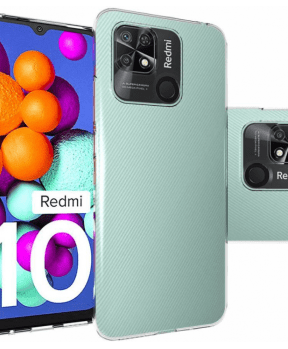 Ultra tanek silikonski ovitek za Xiaomi Redmi 10C - prozoren - slika 3