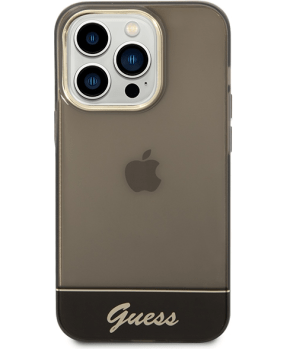 GUESS GUHCP14XHGCOK ovitek za iPhone 14 Pro Max - temno prozoren - slika 5