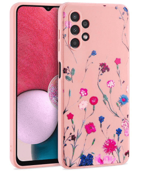 Liquid silikonski ovitek Pomlad za Samsung Galaxy A53 - roza - slika 2