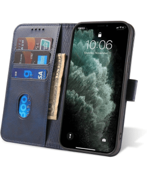 Onasi Wallet denarnica usnjena preklopna torbica Samsung Galaxy A33 5G A336 - modra - slika 2