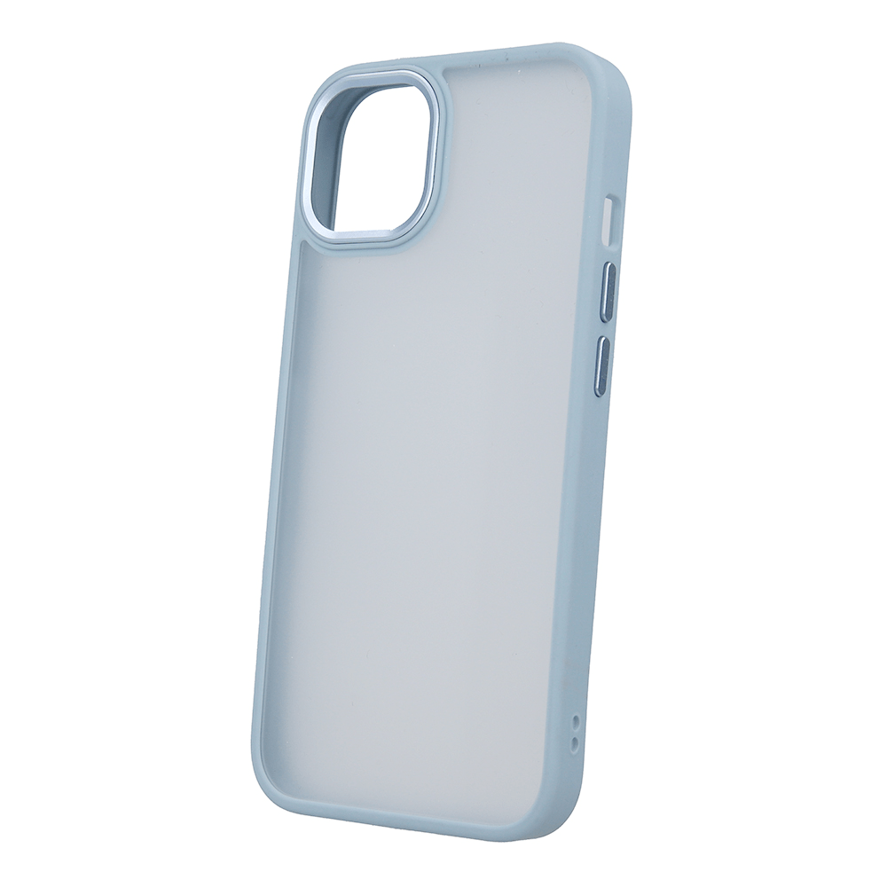 Satin silikonski ovitek za iPhone 11 - prozorno moder