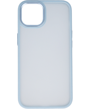 Satin silikonski ovitek za iPhone 11 - prozorno moder - slika 3