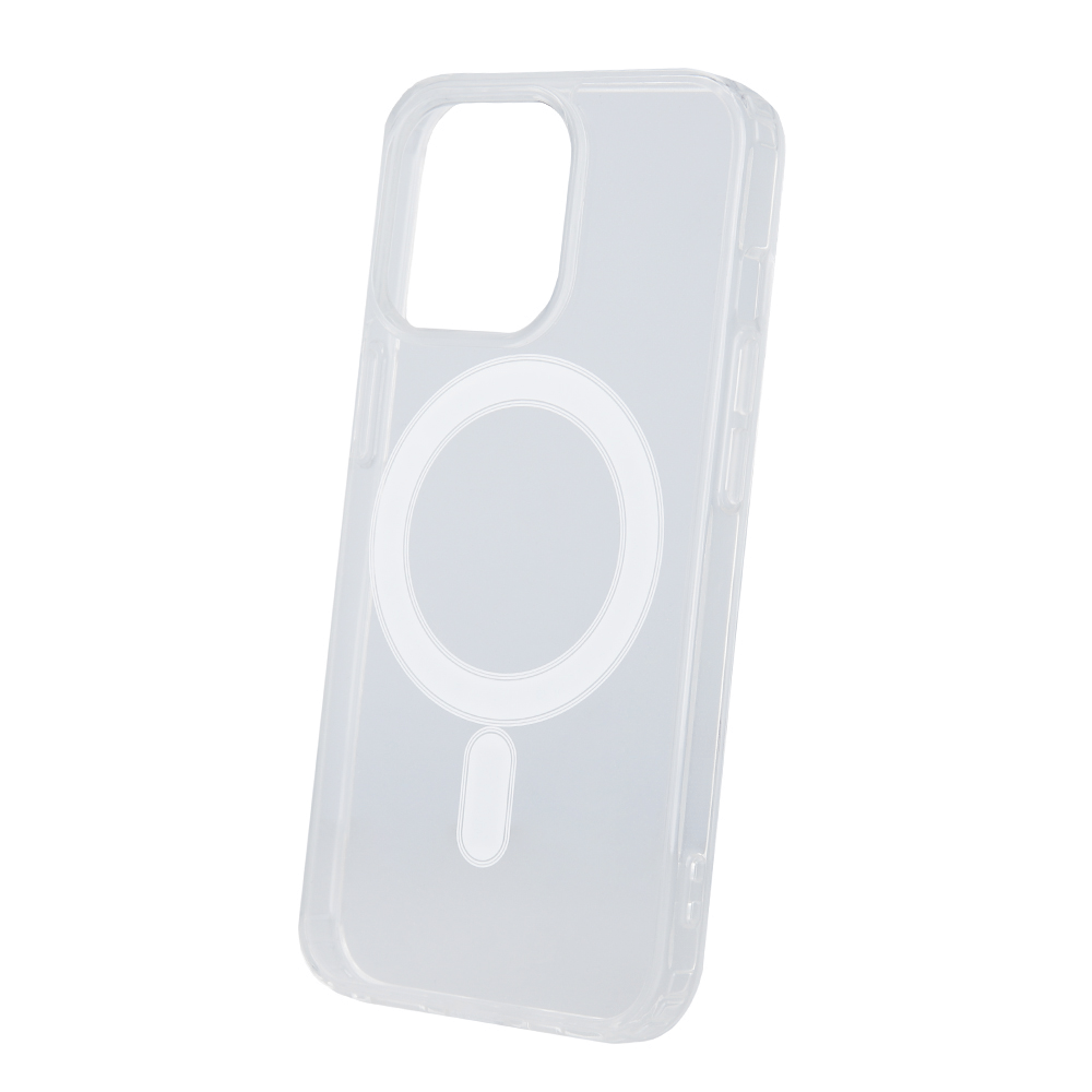 Silikonski ovitek ANTISHOCK MagSafe za iPhone 14 6.1 - prozoren