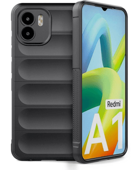 Wave silikonski ovitek za Xiaomi Redmi A1 - črn - slika 2