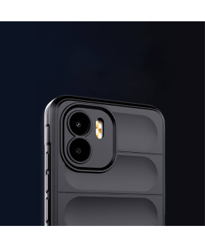 Wave silikonski ovitek za Xiaomi Redmi A1 - črn - slika 3