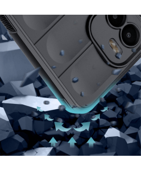 Wave silikonski ovitek za Xiaomi Redmi A1 - črn - slika 4