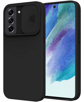 Onasi Lens Cover silikonski ovitek zaščita za Samsung Galaxy S23 5G - črn - slika 2