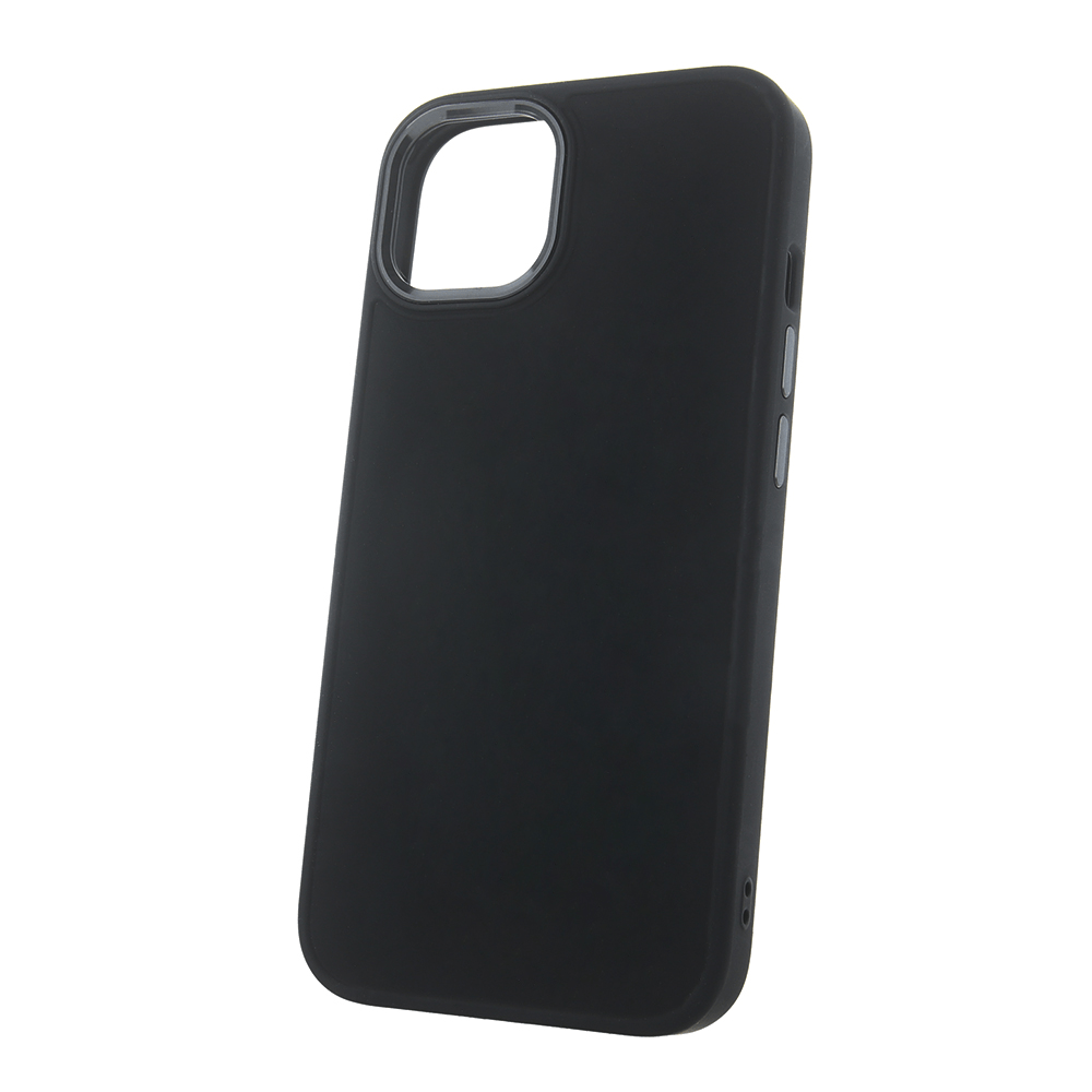 Satin silikonski ovitek za Samsung Galaxy S23 Ultra 5G - črn
