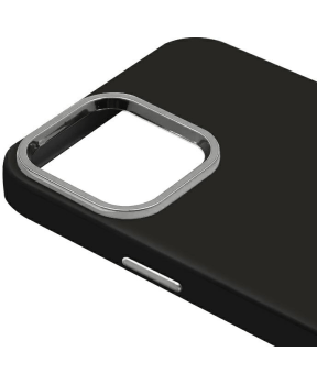Satin silikonski ovitek za Samsung Galaxy S23 Ultra 5G - črn - slika 4