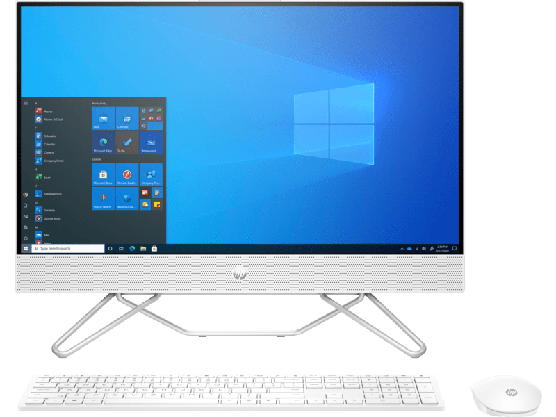 Računalnik HP 24-cb0412no AiO | 23,8" FHD / Intel® Pentium® / RAM 8 GB / SSD Disk - HP Renew, Outlet - Odprta embalaža