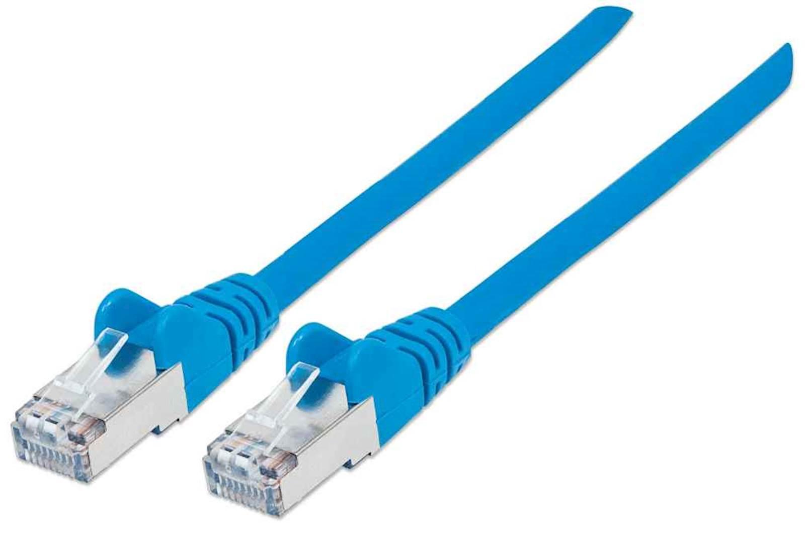 Mrežni kabel Intellinet 0,5m Cat6A moder