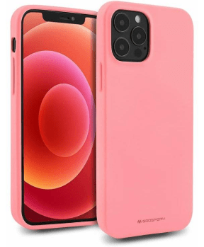 Goospery Soft Feeling silikonski ovitek za iPhone 14 Plus - roza - slika 2