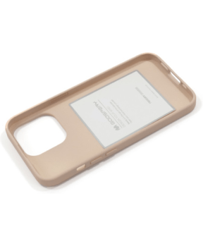 Goospery soft feeling silikonski ovitek za iPhone XS Max - bež - slika 4