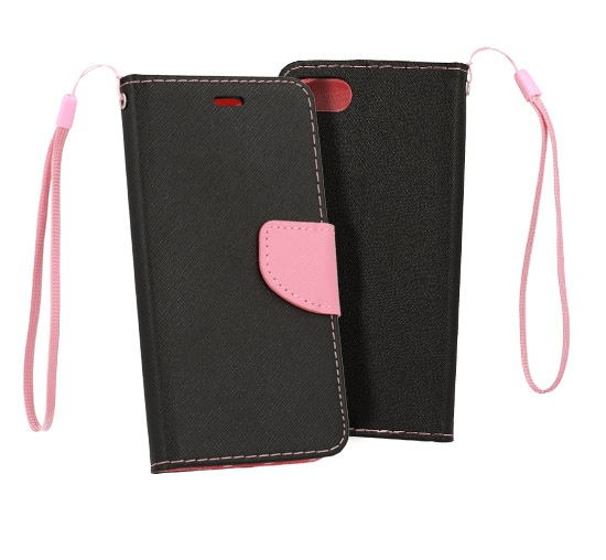Havana preklopna torbica Fancy Diary Samsung Galaxy A14 - črno roza