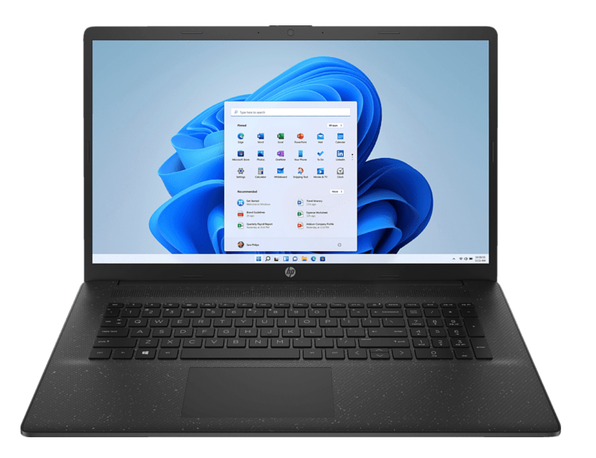 Prenosnik HP Laptop 17-cn0561nf / Intel® Celeron® / RAM 4 GB / SSD Disk / 17,3″ HD+ - HP Renew, Outlet - Odprta embalaža