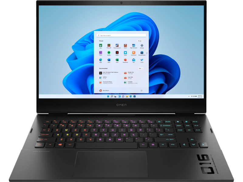 Prenosnik HP OMEN 16-b0000ne | RTX 3070 (8 GB) | metal / i7 / RAM 32 GB / SSD Disk / 16,1″ FHD - HP Renew, Outlet - Odprta embalaža