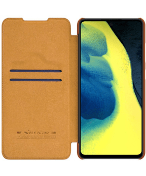 Nillkin preklopna torbica QIN za Samsung Galaxy A14 - rjava - slika 5