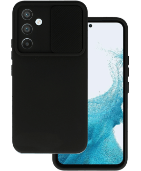 Onasi Lens Cover silikonski ovitek zaščita za Samsung Galaxy A14 - črn - slika 2