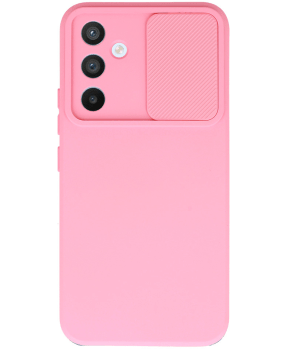 Onasi Lens Cover silikonski ovitek zaščita za Samsung Galaxy A14 - roza - slika 3